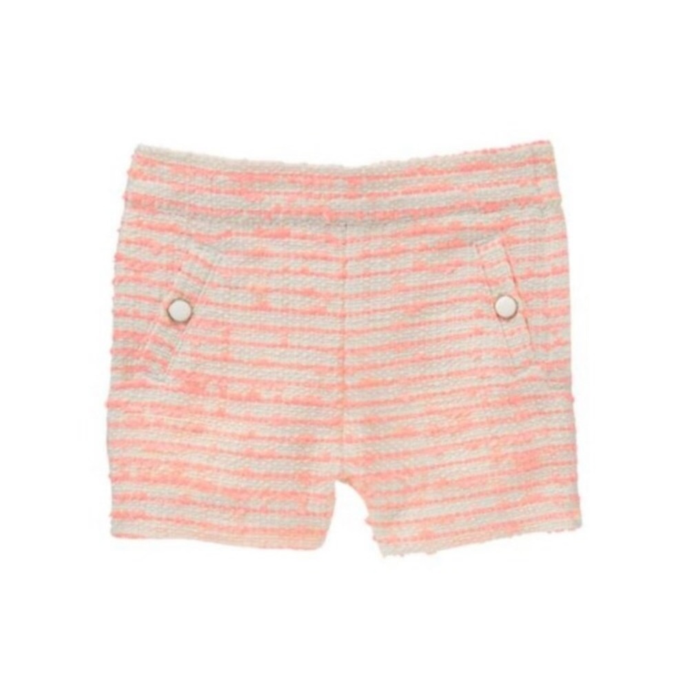 Janie and Jack l NWT Glow Pink Tweed Shorts